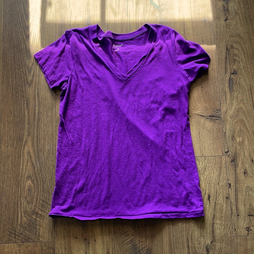 Purple t-shirt